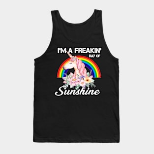 Funny Unicorn Rainbow Mother_s Day Gift Mom Womens Cute Tank Top